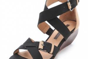 Modern Vintage Shoes Lorisa Wedge Sandals