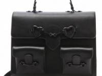 Moschino Black Satchel