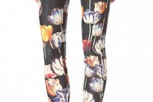 MOTHER The Looker Print Skinny Jeans