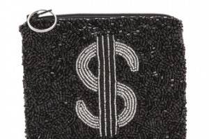 MOYNA Dollar Sign Pouch