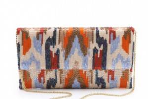 MOYNA Ikat Clutch