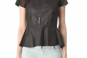 Muubaa Aquila Peplum Top