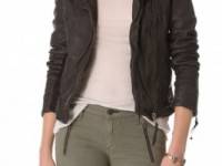 Muubaa Charme Aviatress Leather Jacket / Vest