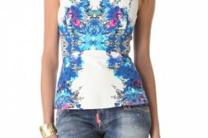 Nicholas Botanical Peplum Top