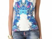 Nicholas Botanical Peplum Top