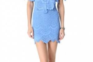 Nightcap Clothing Spanish Lace Poncho Dress