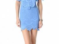 Nightcap Clothing Spanish Lace Poncho Dress