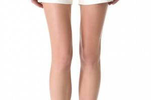 No. 21 Floral Silk Shorts