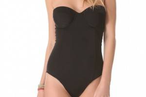 Norma Kamali Corset Mio One Piece Swimsuit