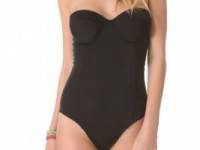 Norma Kamali Corset Mio One Piece Swimsuit