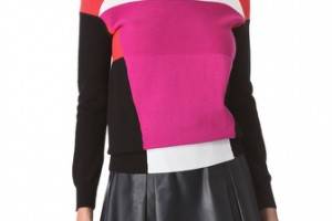 Ohne Titel Colorblock Pullover