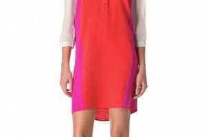 Ohne Titel Colorblock Shirtdress