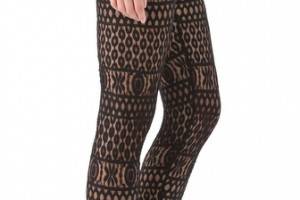 Only Hearts Geometric Lace Leggings