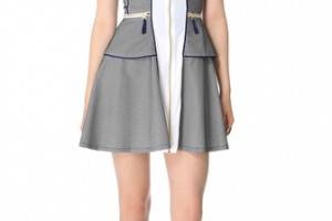 Opening Ceremony Seamed Zip Dress