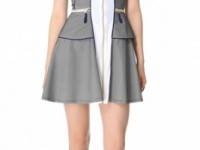 Opening Ceremony Seamed Zip Dress