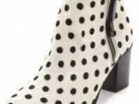 Opening Ceremony Shirley Polka Dot Haircalf Booties