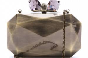 Overture Judith Leiber Danielle Faceted Clutch