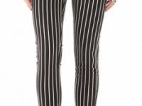 Paige Denim Hoxton Striped Skinny Jeans
