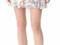 Pencey Floral Box Pleat Skirt