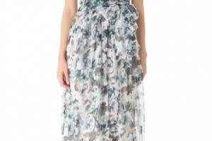 PHILOSOPHY DI ALBERTA FERRETTI Floral Chiffon Gown