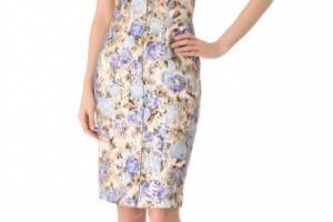 PHILOSOPHY DI ALBERTA FERRETTI Strapless Floral Dress