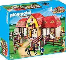 Playmobil - Large Horse Farm with Paddock (5...