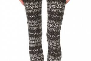 Plush Fair Isle Leggings