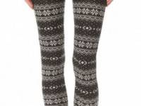 Plush Fair Isle Leggings