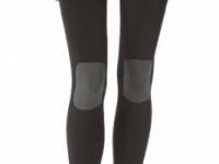 Plush Knee Patch Leggings