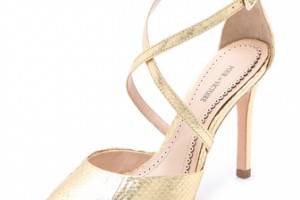 Pour La Victoire Cheyenne Metallic Pumps