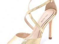 Pour La Victoire Cheyenne Metallic Pumps