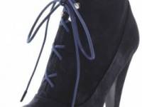 Proenza Schouler Lace Up Platform Booties