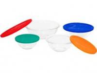 Pyrex 8-Piece Smart Essentials Mixing Bowl Set