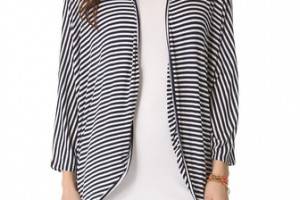 Rachel Pally Rib Siri Drape Cardigan