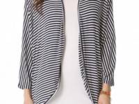 Rachel Pally Rib Siri Drape Cardigan