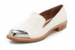 Rachel Roy Lane Snake Menswear Flats