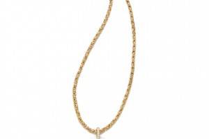 Rachel Zoe Amazonite Tassel Necklace