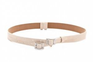 Rachel Zoe Double Signature Snakeskin Belt