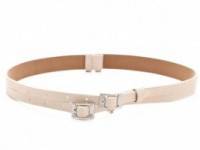 Rachel Zoe Double Signature Snakeskin Belt