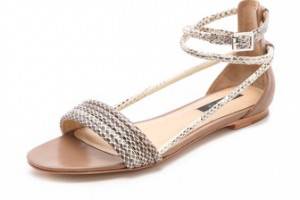 Rachel Zoe Georgie Snake Sandals