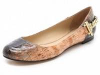 Rachel Zoe Laura Cork Ballet Flats