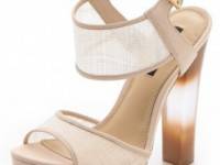Rachel Zoe Lexi Raffia Platform Sandals