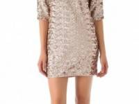 Rachel Zoe Tinsley Sequin Dolman Dress