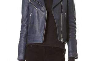 Rag & Bone Bowery Leather Moto Jacket