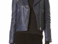 Rag &amp; Bone Bowery Leather Moto Jacket