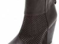 Rag &amp; Bone Classic Newbury Booties with Perforated Panel