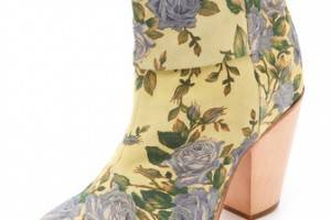 Rag & Bone Floral Newbury Booties