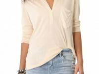 Raquel Allegra Long Sleeve Henley