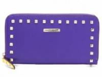 Rebecca Minkoff Large Zip Wallet with Studs