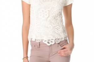 Rebecca Taylor Lace Tee